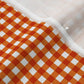 Gingham Style Carrot Small Straight Fabric