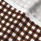 Gingham Style Cinnamon Small Straight Fabric