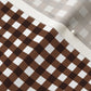Gingham Style Cinnamon Small Straight Fabric