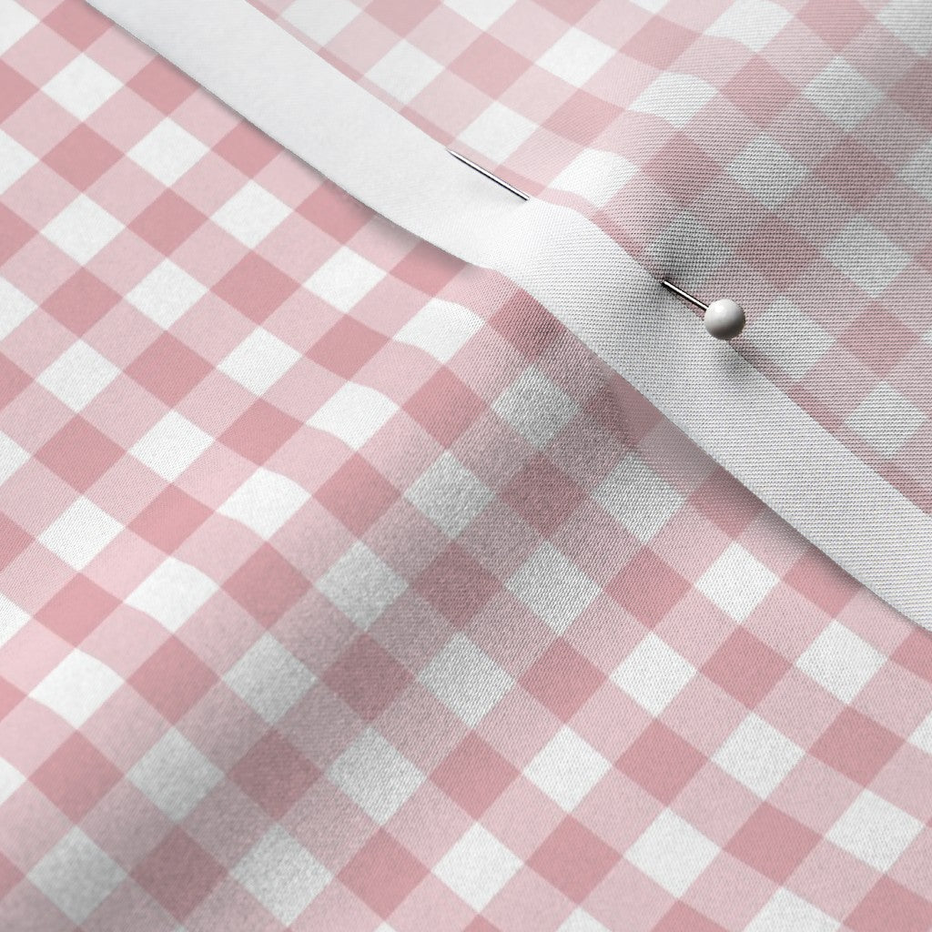 Gingham Style Cotton Candy Small Straight Fabric