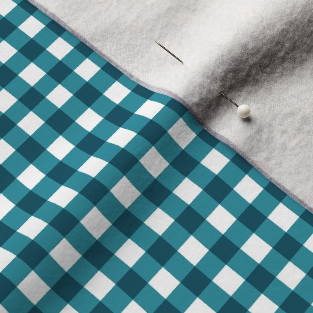 Gingham Style Lagoon Small Straight