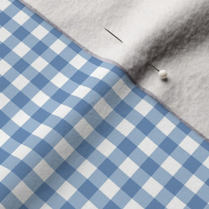 Gingham Style Sky Blue Small Straight