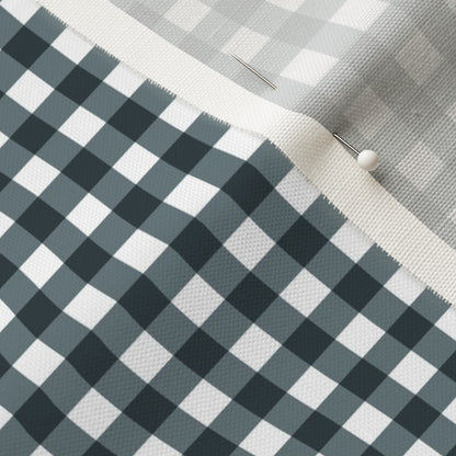 Gingham Style Slate Small Straight