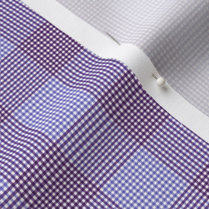 Madras Mania Orchid+Lilac Straight Fabric