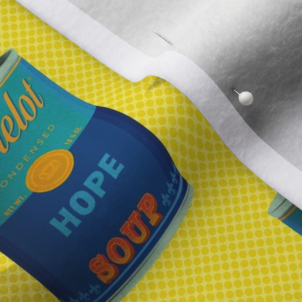 Hope Soup Cans Fabric
