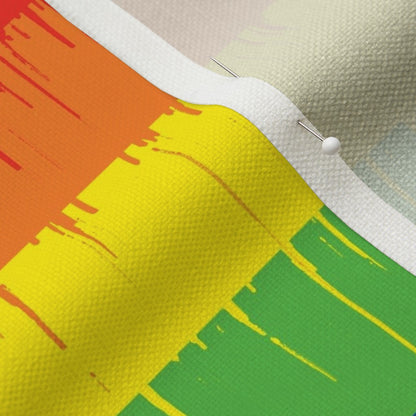 Drippy Rainbow Printed Fabric