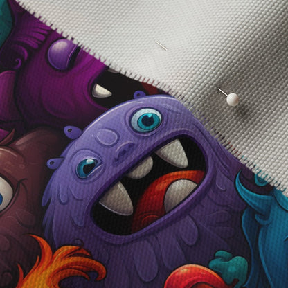 The Boo Bunch Monsters Printed Fabric