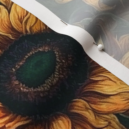 Watercolor Sunflowers (Lush) Fabric