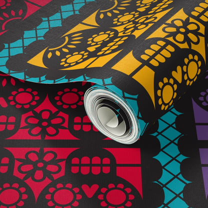 Papel Picado Peel & Stick Wallpaper by Studio Ten Design