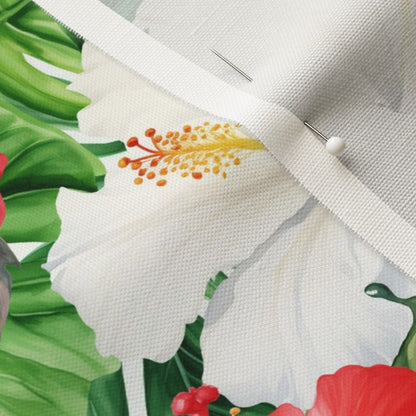 Holiday Hibiscus Fabric
