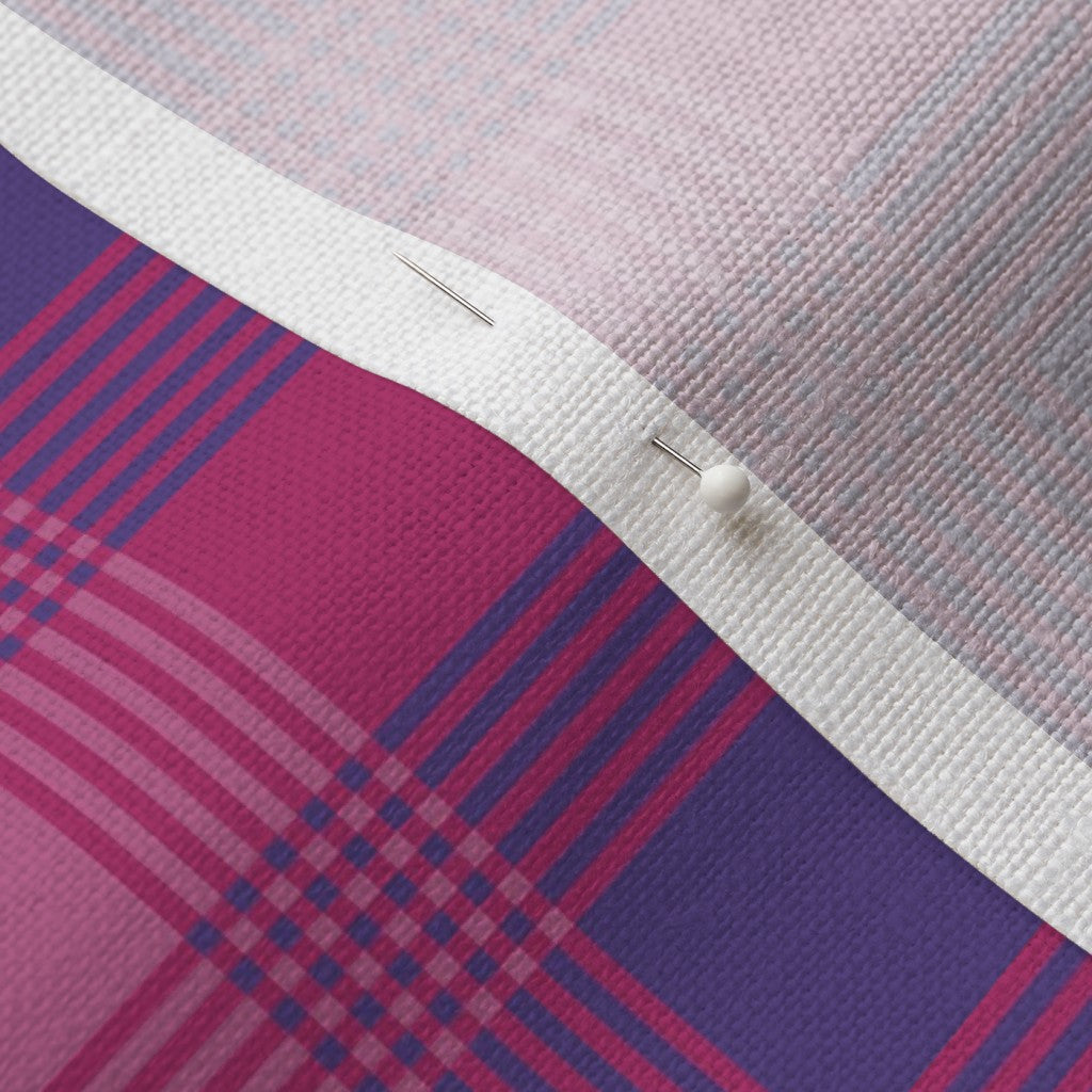 Madras Mania Grape & Berry Belgian Linen™ Printed Fabric by Studio Ten Design