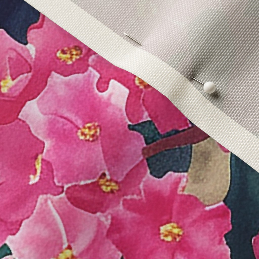 Crepe Myrtle Biloxi Celosia Velvet™ Printed Fabric by Studio Ten Design