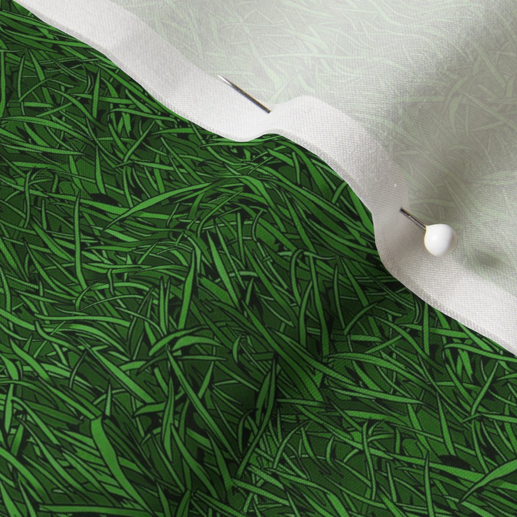 Lawn Chairs Cotton Silk Printed Fabric by Studio Ten Design