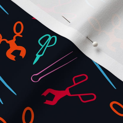 Glassblowing Tools Colorful Small Sport Lycra® Printed Fabric by Studio Ten Design