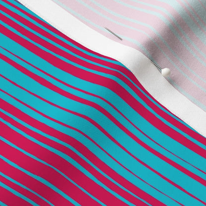 Striped Sophisticate Jetson Printed Fabric