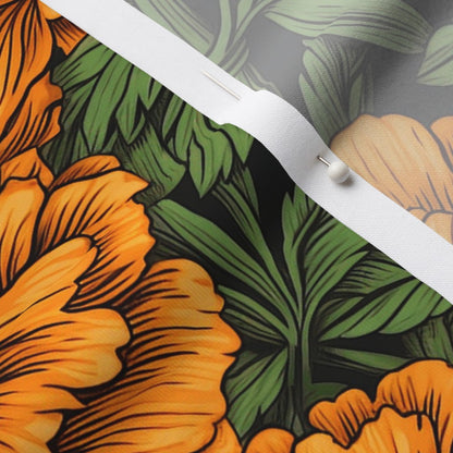 Marigolds Modern Jersey Printed Fabric by Studio Ten Design