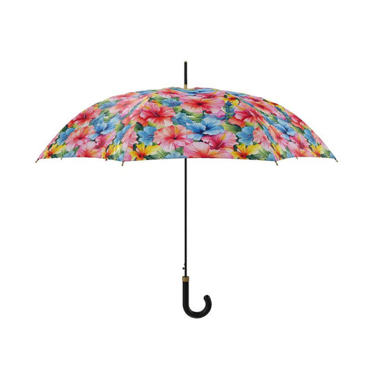 Watercolor Hibiscus (Light #1) Umbrella