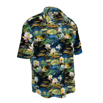 Lily Waterscape Short Sleeve Button-down Shirt