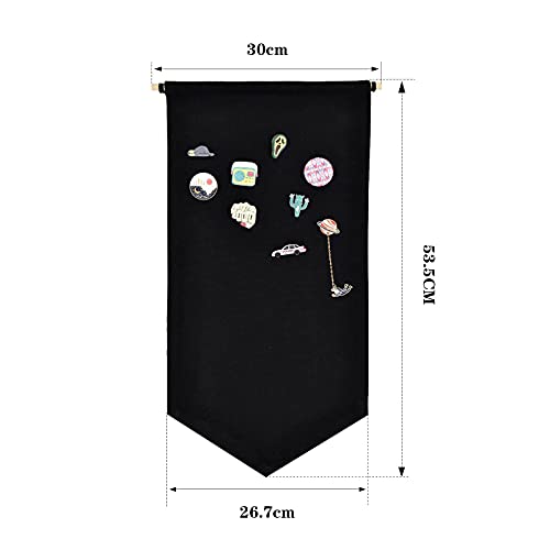 Wall Hanging Enamel Pin Display Banner