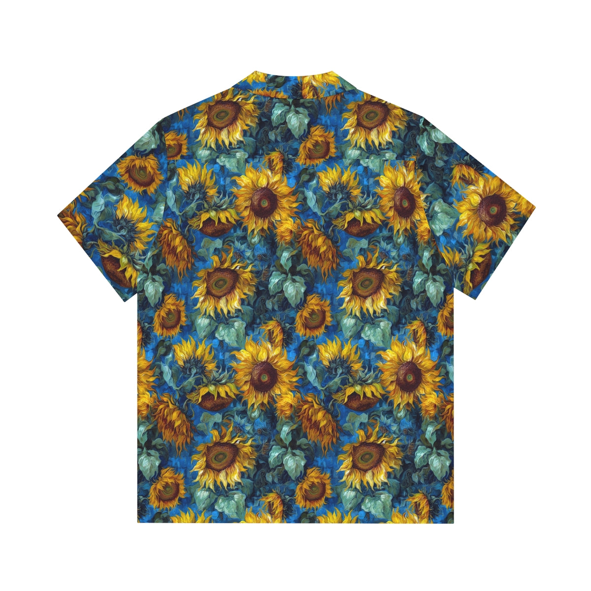 Sunflowers in Oils Aloha Shirt by Studio Ten Design