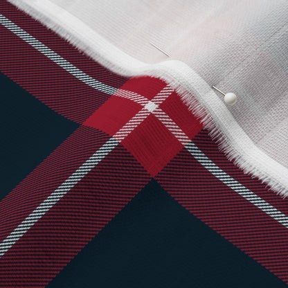 Team Plaid Houston Texans Football Printed Fabric