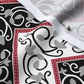 Chevron (Black, Grey, Red) Fabric