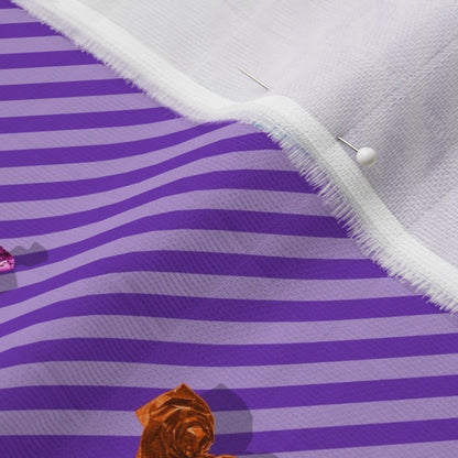 Hard Candy, Purple Stripes Fabric