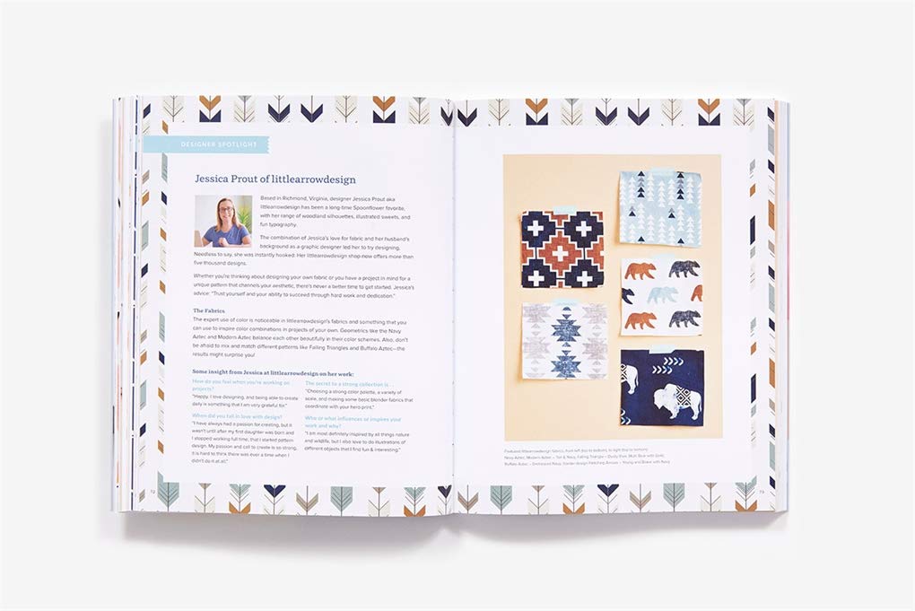 The Spoonflower Quick-sew Project Book: 34 DIYs to Make the Most of Your Fabric Stash