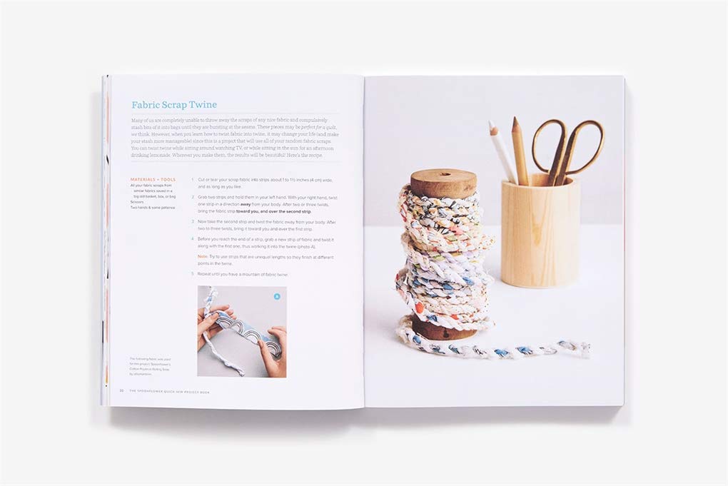 The Spoonflower Quick-sew Project Book: 34 DIYs to Make the Most of Your Fabric Stash