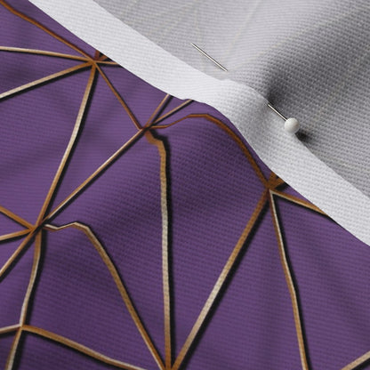 Constellation: Violet Printed Fabric