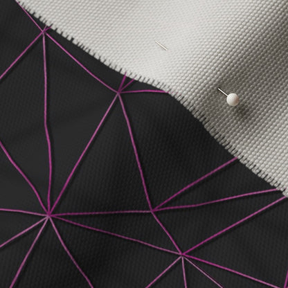 Constellation: Pink Printed Fabric