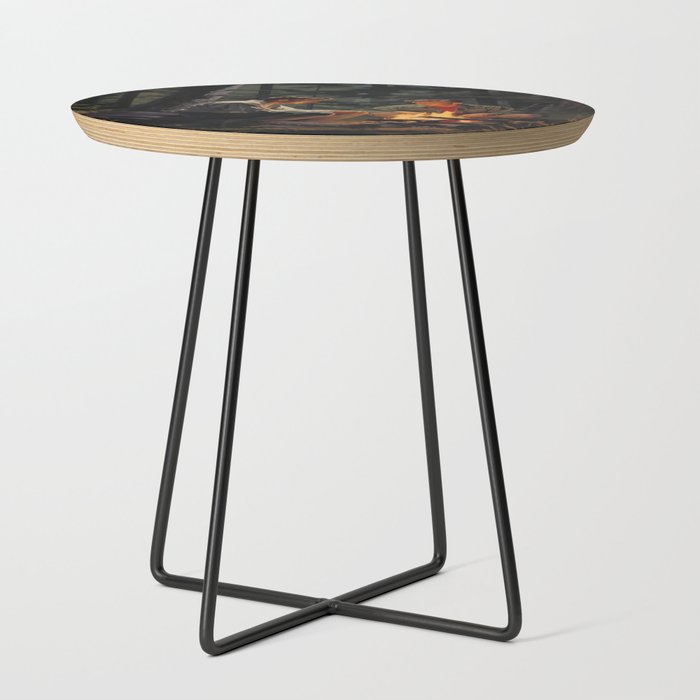 Campfire Confessions Side Table