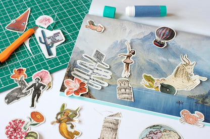 Cut Up This Book and Create Your Own Wonderland: 1,000 Unexpected Images for Collage Artists