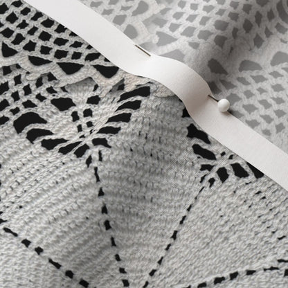 Grace Ford Tatting Cotton Poplin Printed Fabric by Studio Ten Design