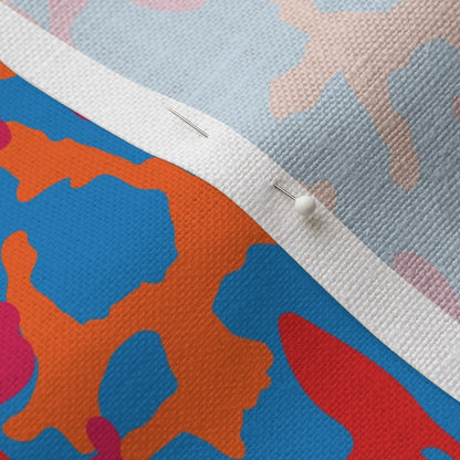 Vivid Spectra Camouflage Printed Fabric