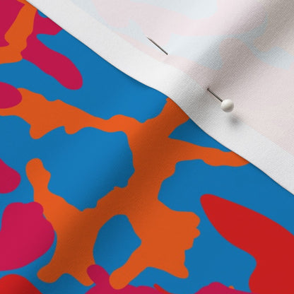 Vivid Spectra Camouflage Printed Fabric