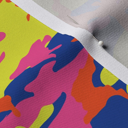 Radiant Tendrils Camouflage Fabric