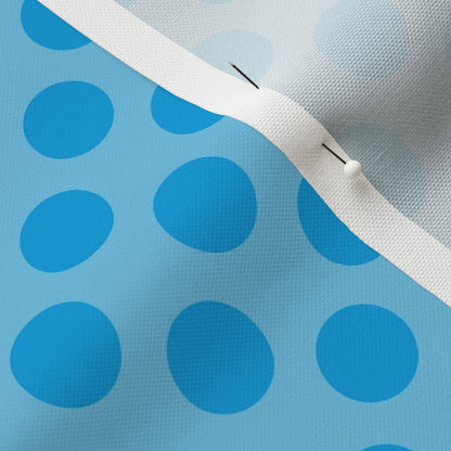 Light Blue Dots Fabric