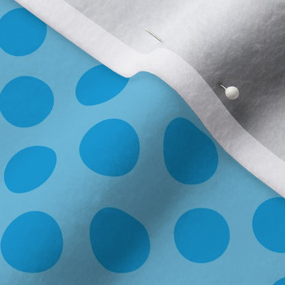 Light Blue Dots Fabric