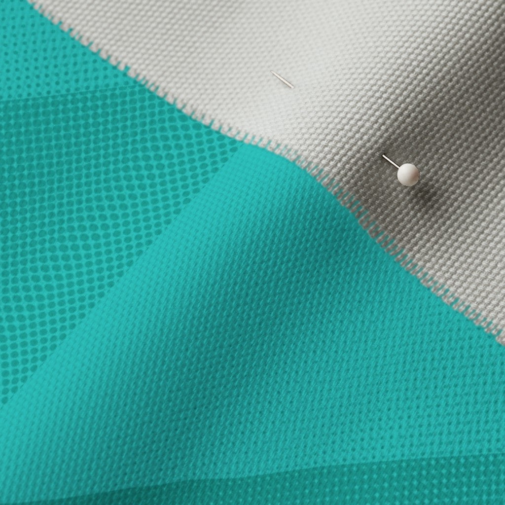 Aqua Gradient Fabric