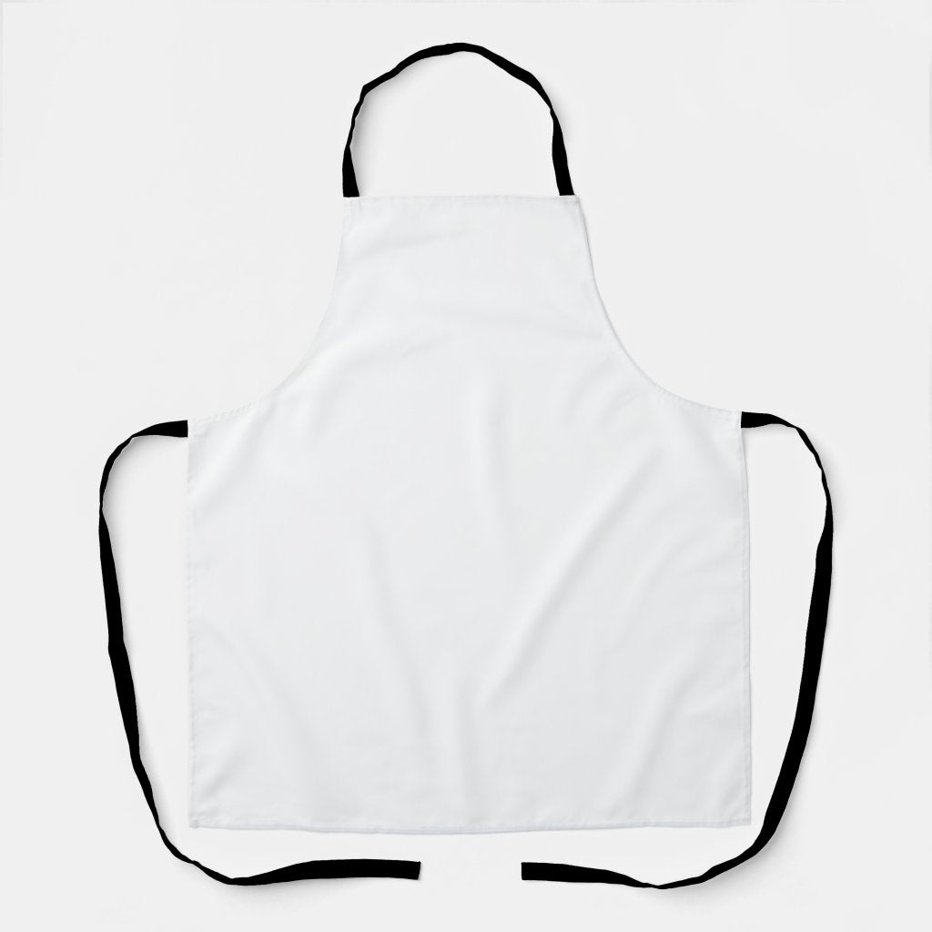 All-Over Print Apron Silhouette