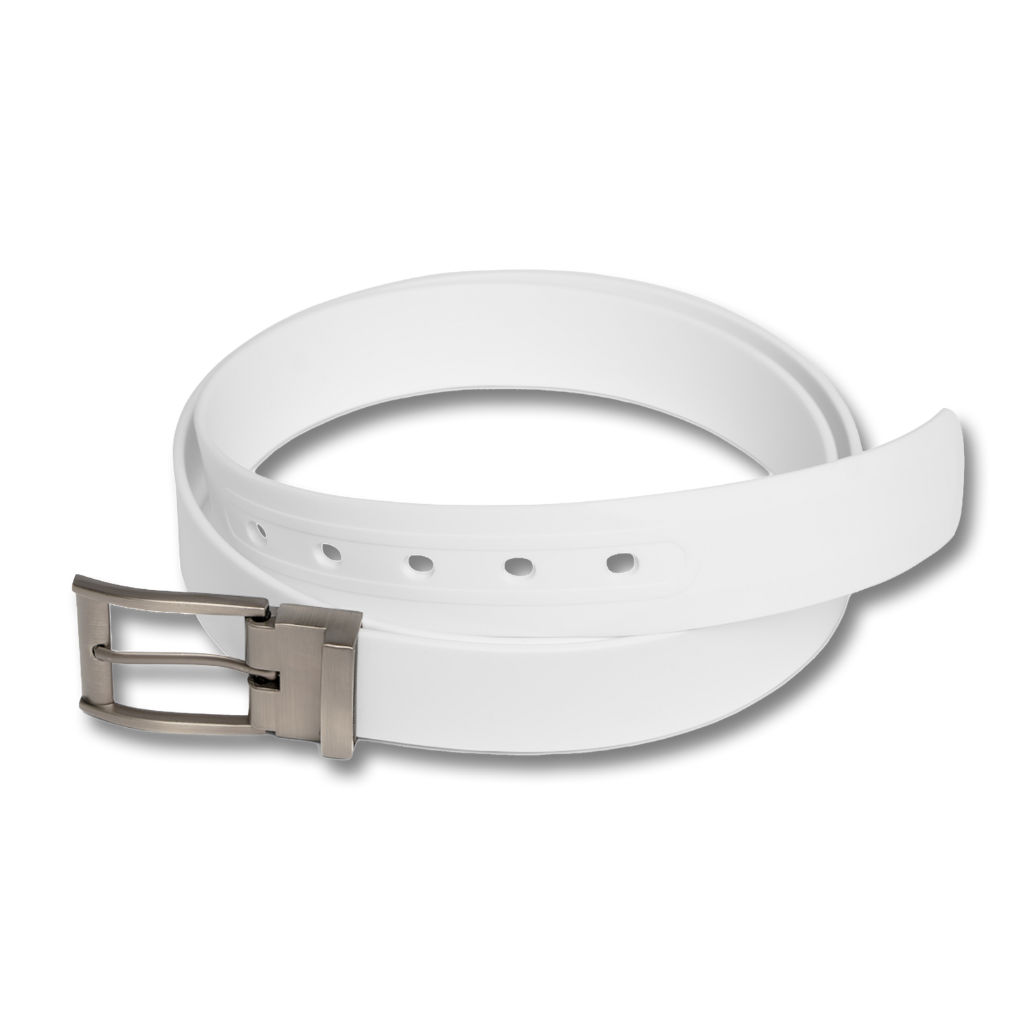 Belt (Unprinted) with Gunmetal Grey Metal Buckle