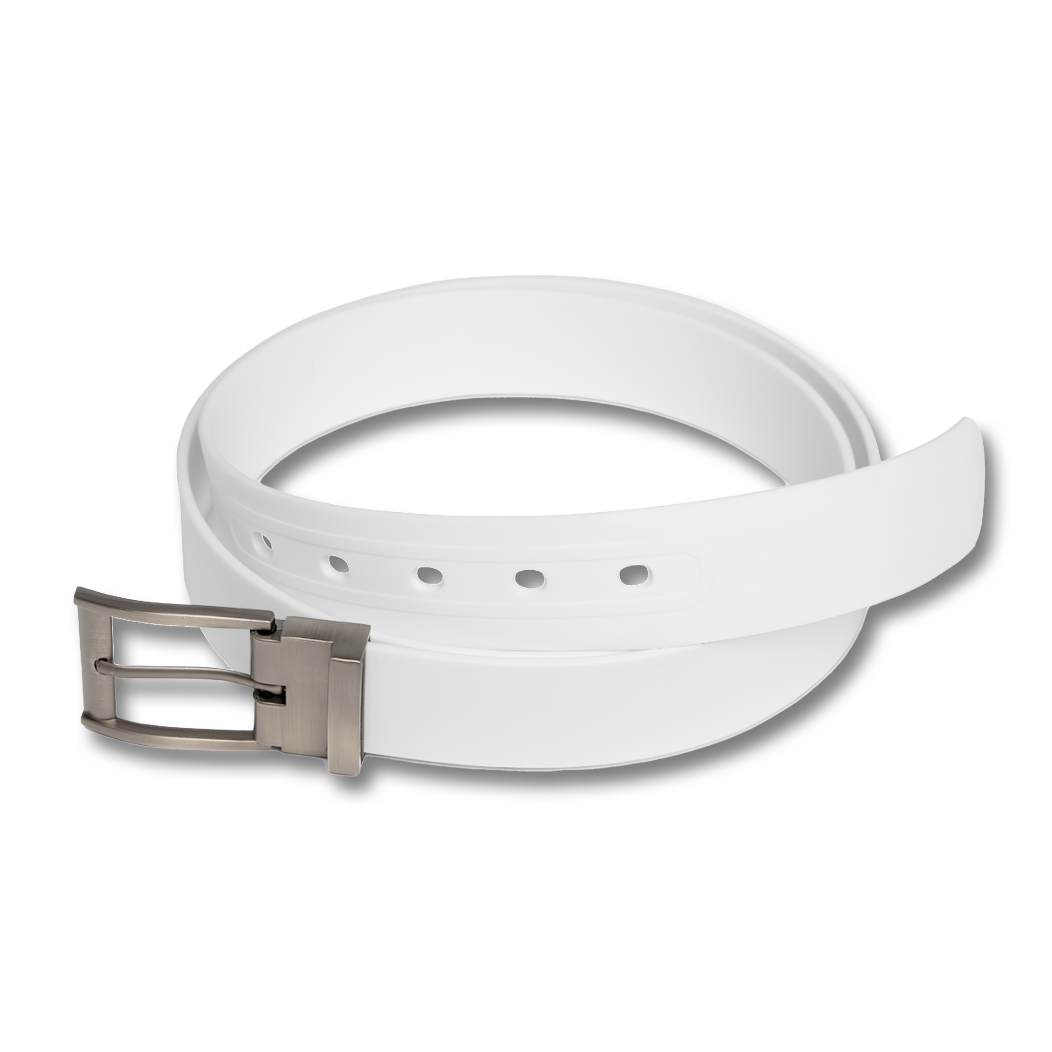 Belt (Unprinted) with Gunmetal Grey Metal Buckle