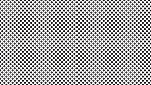 Ben Day Dots Black & White, by Studio Ten Design