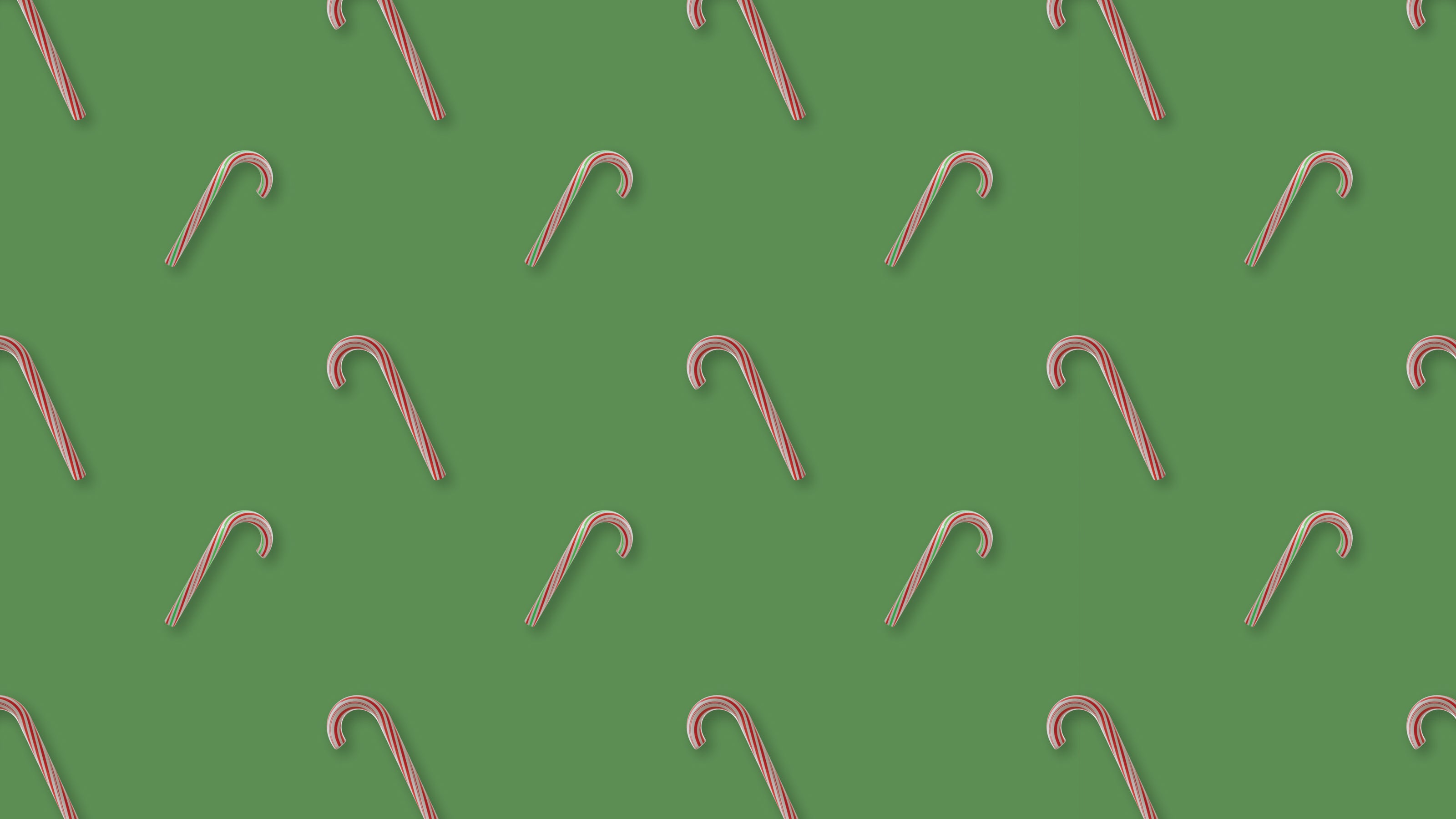 Candy Canes Green, by Studio Ten Design