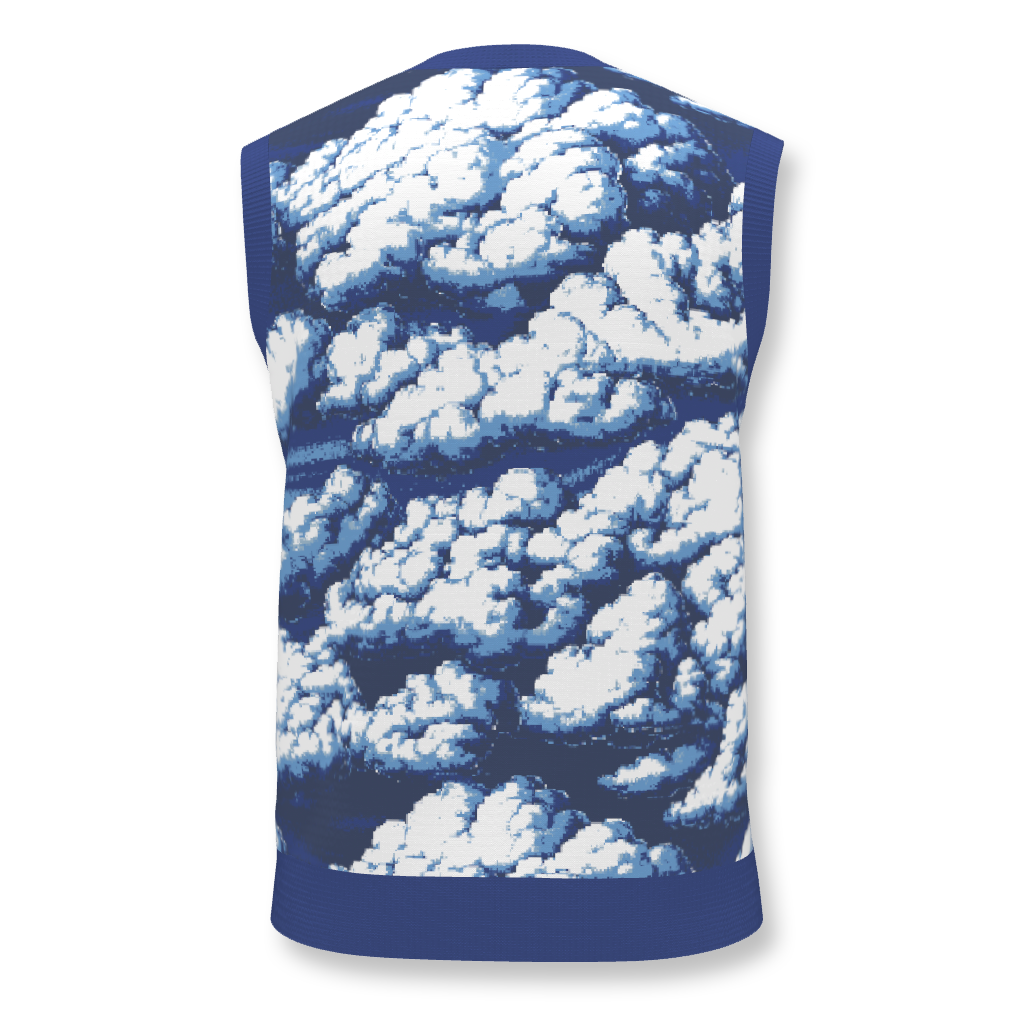 Clouds Mens V-Neck Vest