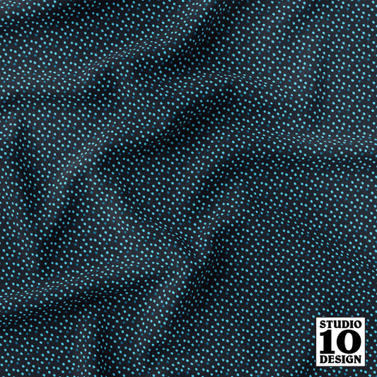 Ditsy Dots (Blue) Printed Fabric by Studio Ten Design