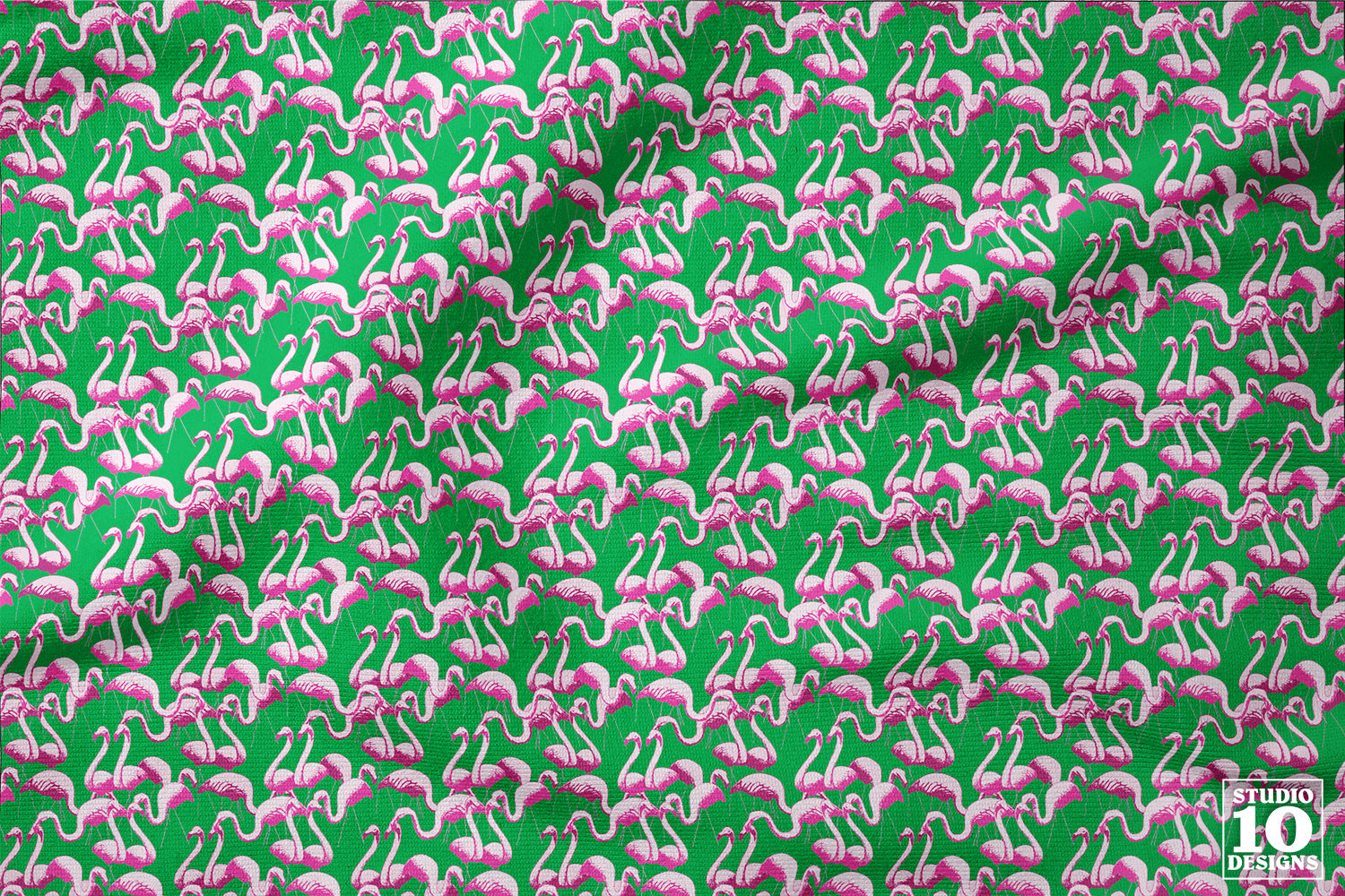Flamingos Green
