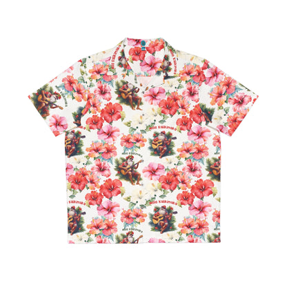 Mele Kalikimaka Santa Aloha Shirt