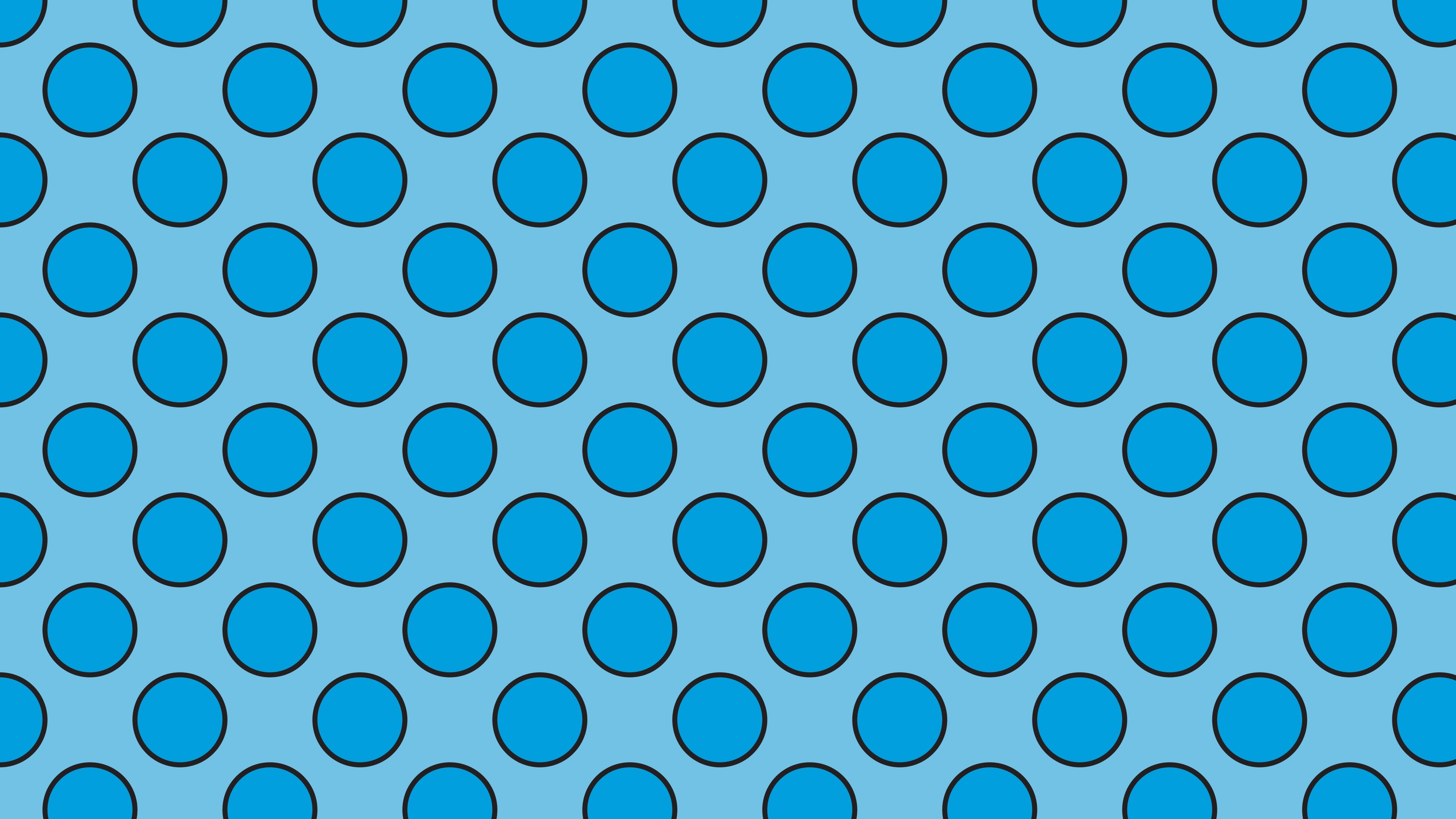 Light Blue Dots Outlined by Studio Ten Design